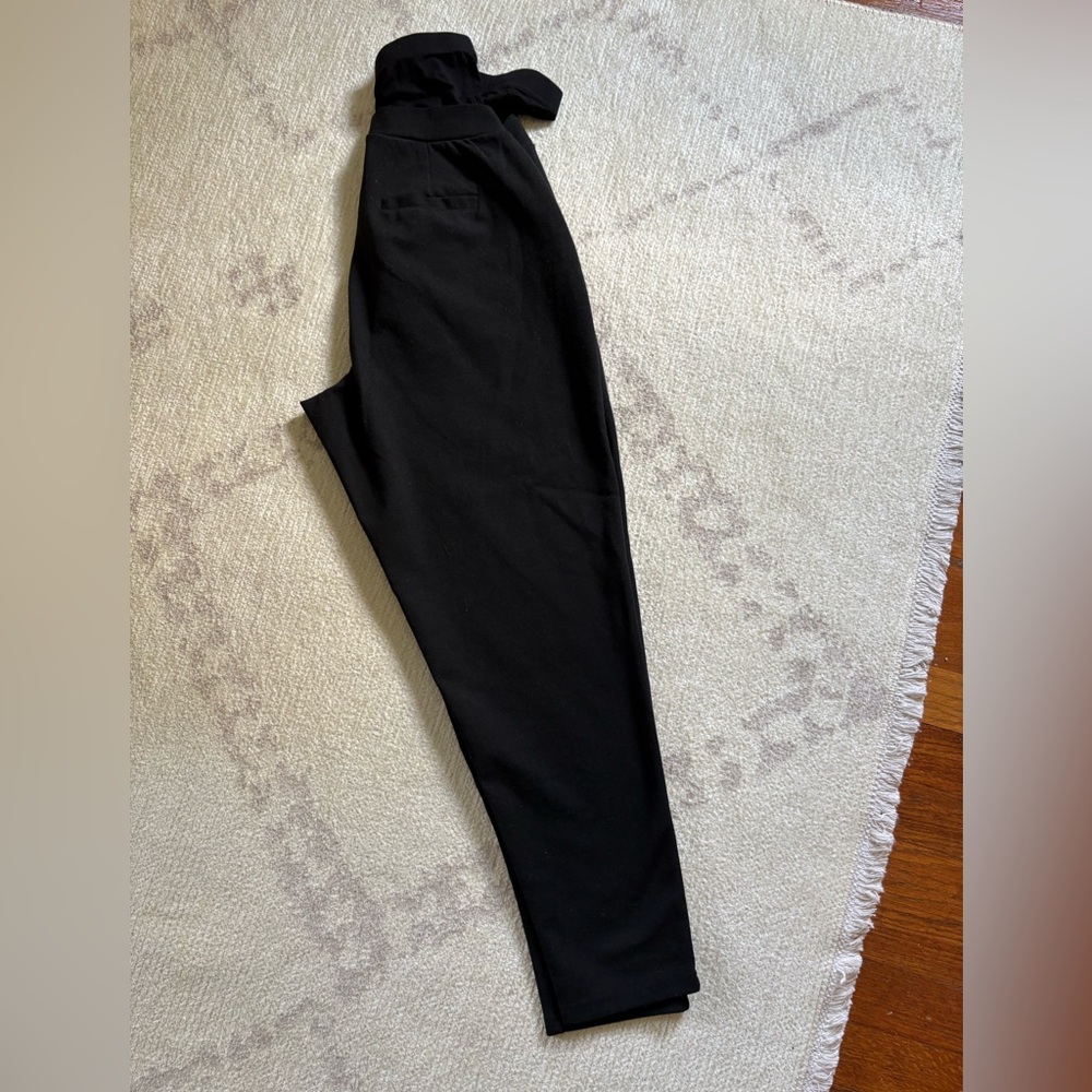 ASOS Maternity Black Straight Leg Dress Pants
